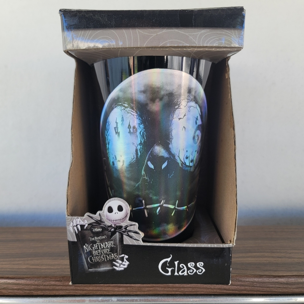 🆕 The Nightmare Before Christmas glass🥛